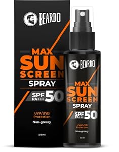 Beardo Max Sunscreen Spf 50 & Pa+++ Spray
